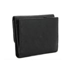 Portafoglio Donna con Bottone CULT linea Jamie in Pelle Nera