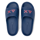 Ciabatte da Uomo Sun68 Linea Slippers Monoblock Print Logo Colore Navy Blue - Rosso - X36114