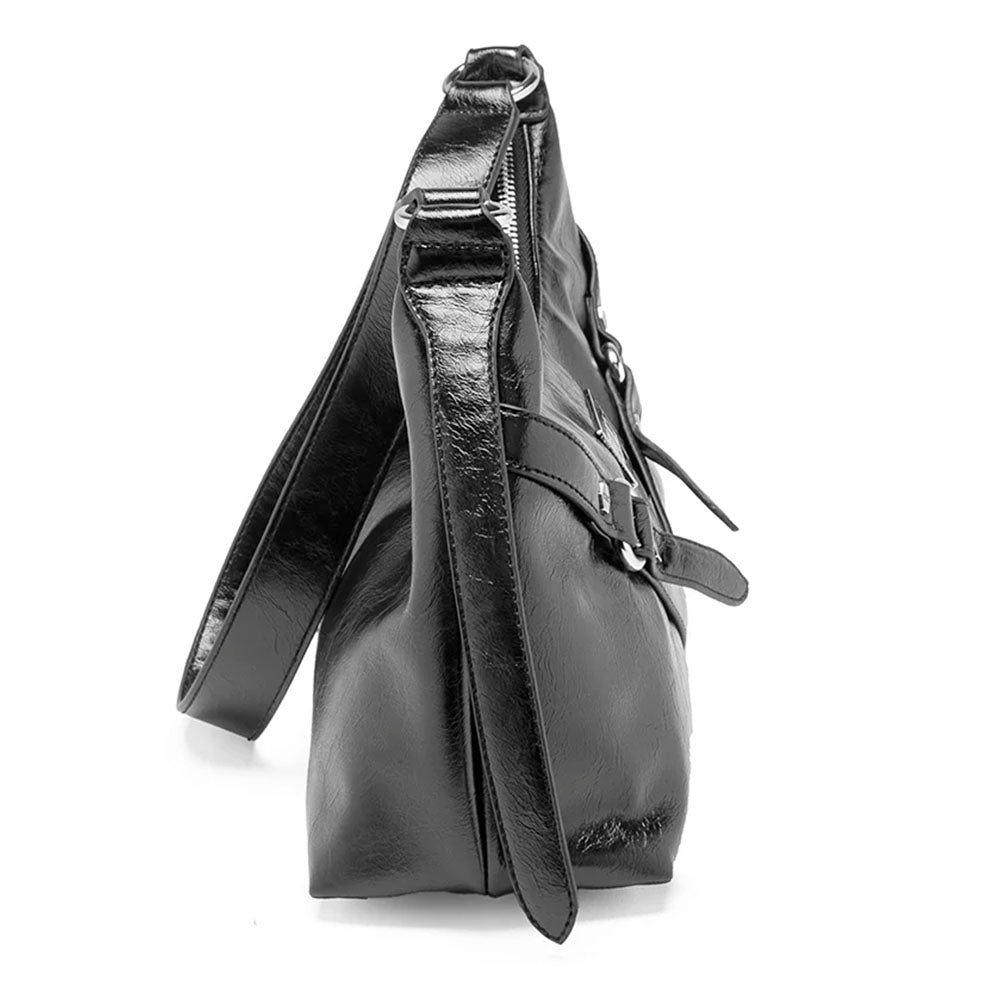 Borsa a Spalla CULT linea Amy Lucida Nera