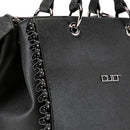 Borsa Donna a Mano CULT linea Yoko Nera con Volant