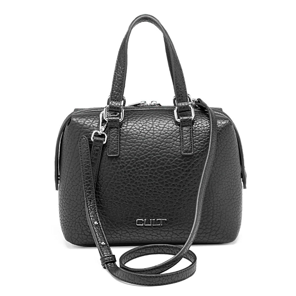 Bauletto Donna Mini CULT linea Kelly Nero con Borchie
