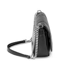 Borsa Donna a Spalla e Tracolla CULT linea Katy Lucida Nera
