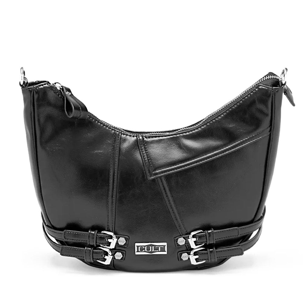 Hobo Bag Donna CULT linea Miley Lucida Nera