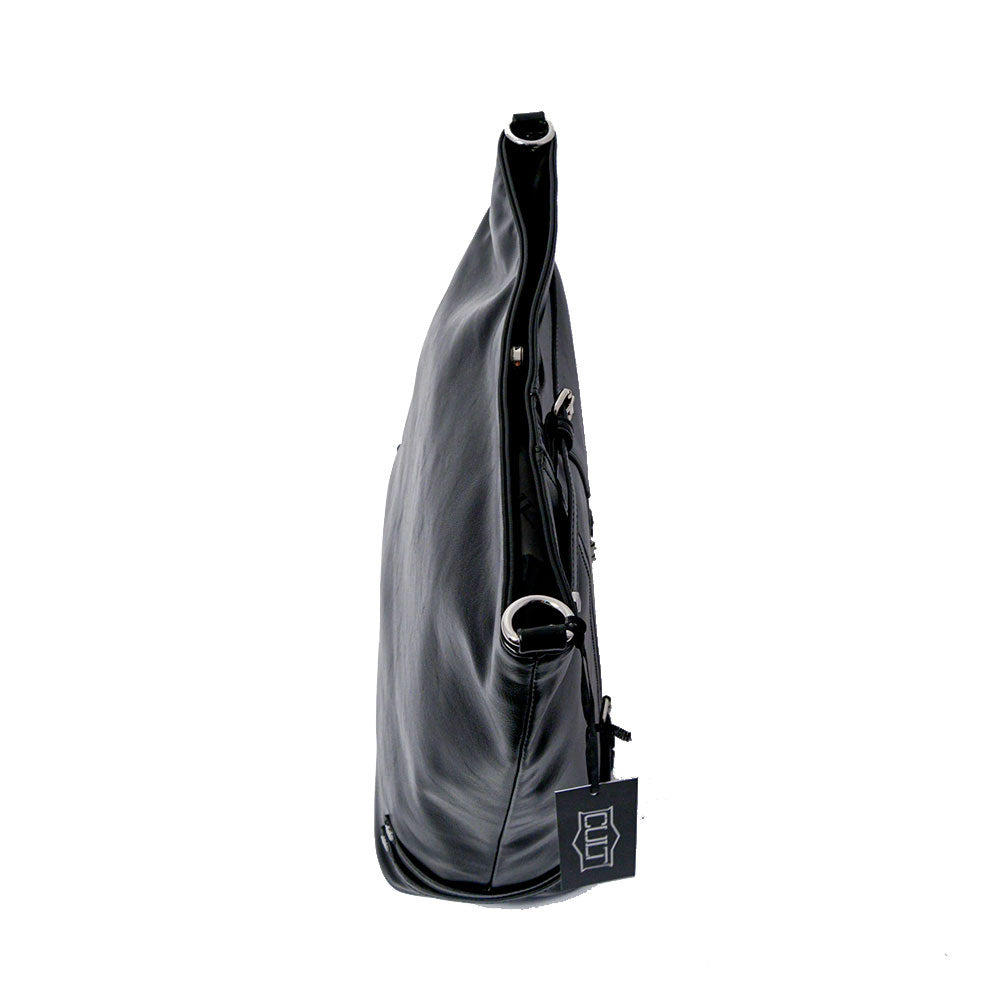 Borsa Donna a Spalla CULT linea Miley Lucida Nera
