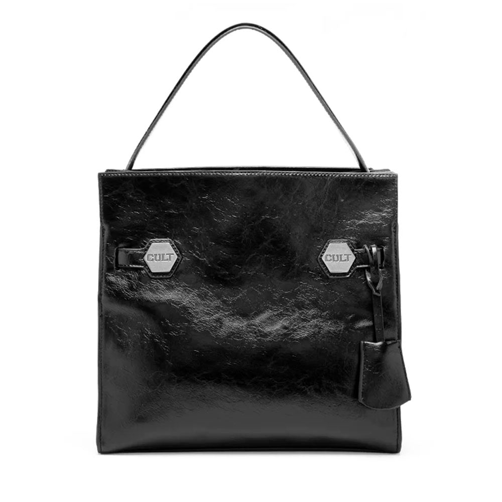 Borsa a Spalla CULT linea Taylor Lucida Nera