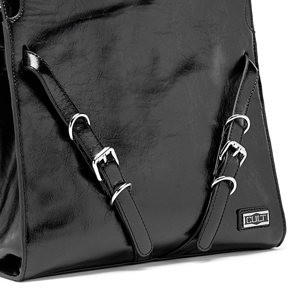 Borsa a Spalla CULT linea Taylor Lucida Nera