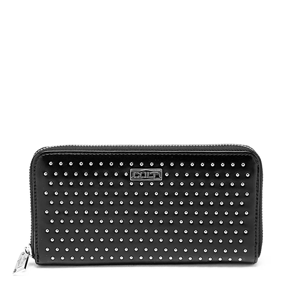Portafoglio Donna Zip Around CULT linea 196 Nero