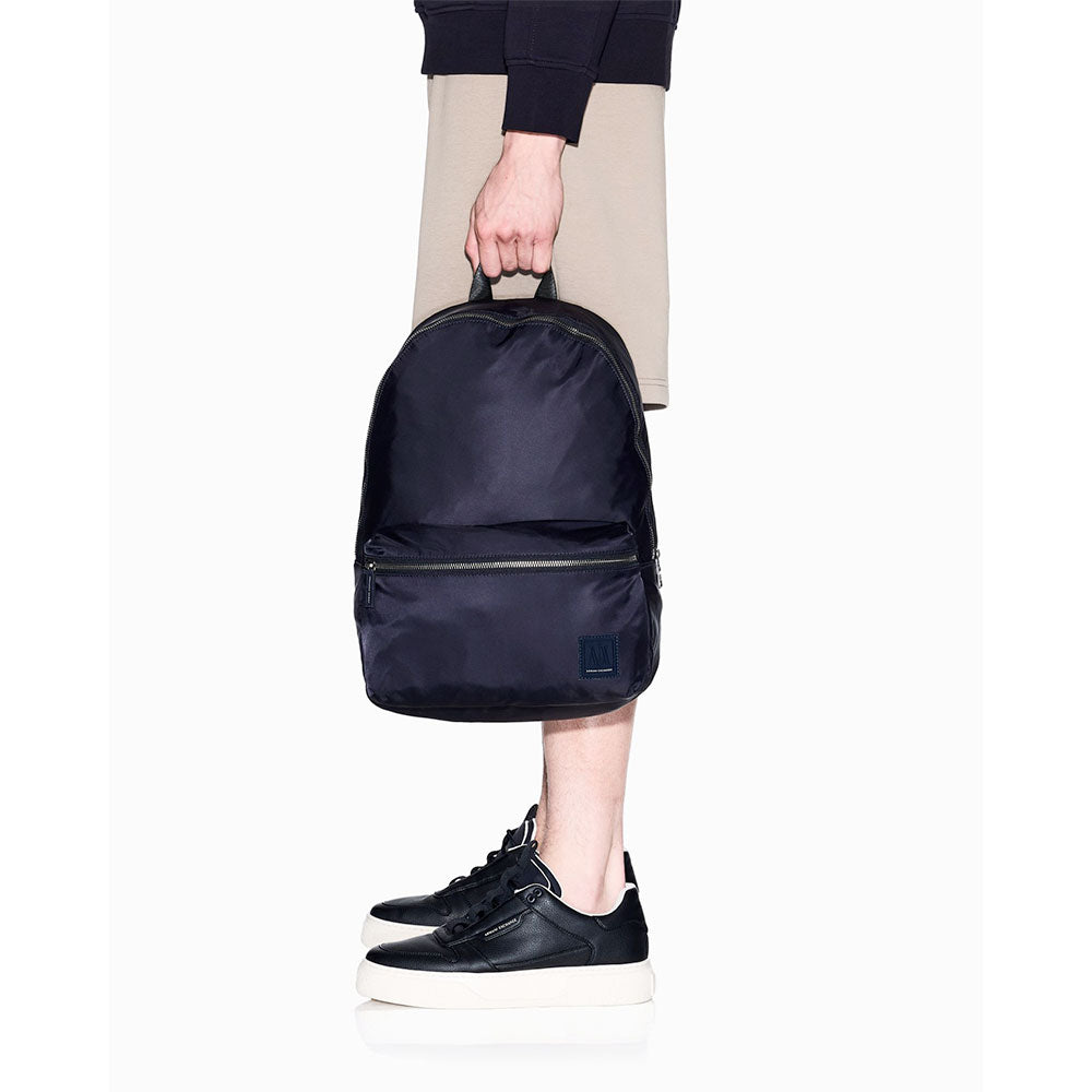 Zaino Uomo Armani Exchange Colore Deep Navy Linea Icon