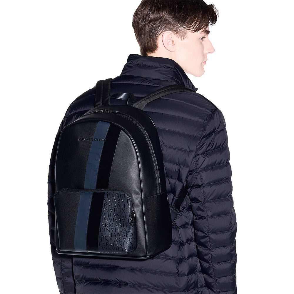 Zaino Uomo Armani Exchange Colore Nero Linea Dylan