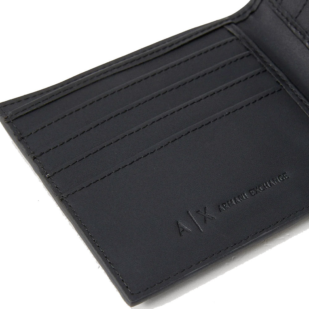 Herren-Geldbörse mit Kartenfach ARMANI EXCHANGE Modell Liam in Schwarz