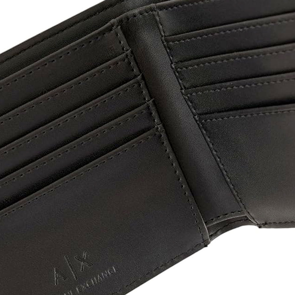 Men's Black Card Holder Wallet ARMANI EXCHANGE Dylan