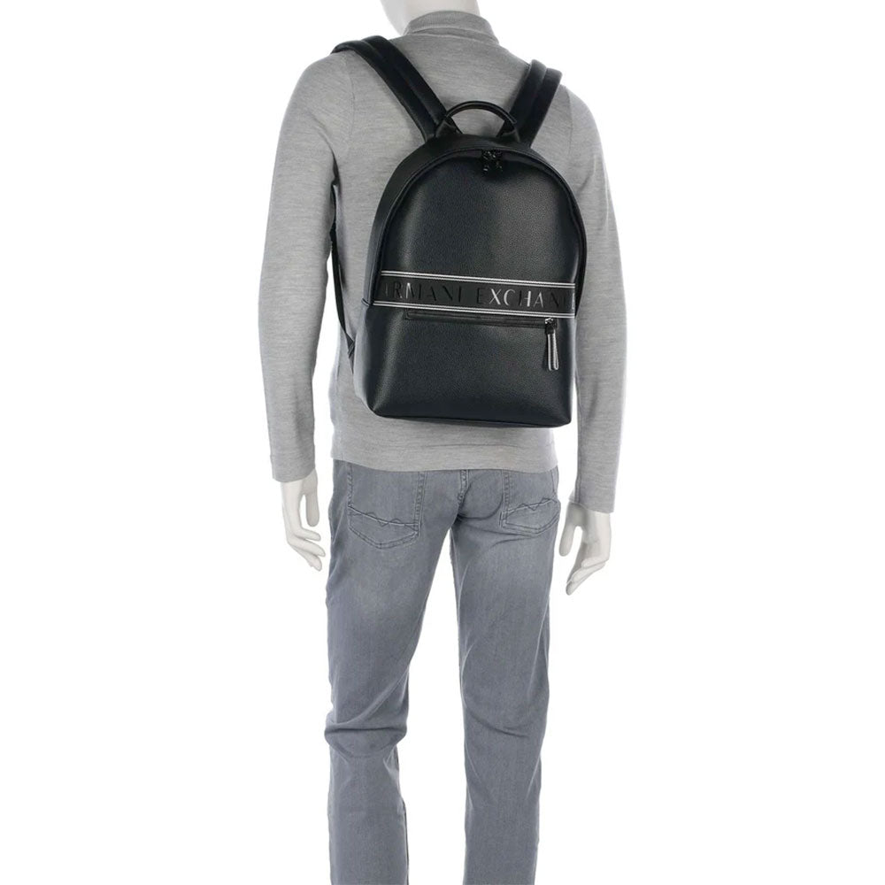 Zaino Uomo Armani Exchange Colore Nero Linea Ian