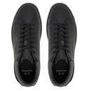 ARMANI EXCHANGE Herren-Sneaker aus Leder, Schwarz - Chimera
