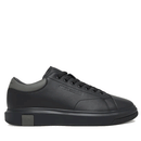 ARMANI EXCHANGE Herren-Sneaker aus Leder, Schwarz - Chimera