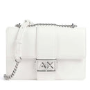Borsa Donna a Tracolla ARMANI EXCHANGE Chiusa con Pattina colore Off White