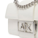 Borsa Donna a Tracolla ARMANI EXCHANGE Linea Jodie Chiusa con Pattina colore Off White