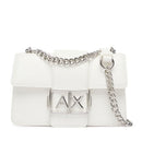 Borsa Donna a Tracolla ARMANI EXCHANGE Linea Jodie Chiusa con Pattina colore Off White