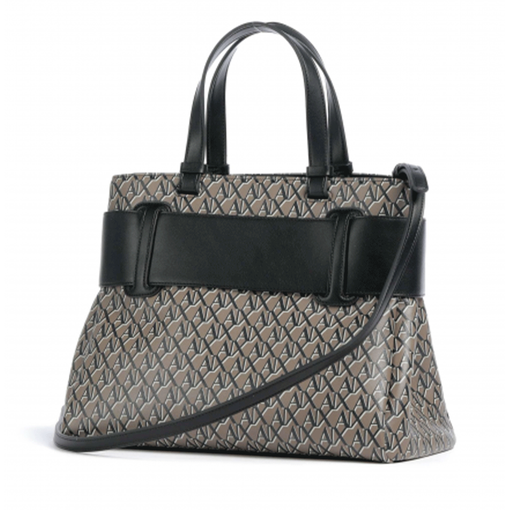 Borsa Donna a Mano ARMANI EXCHANGE Colore Brown Bass - Black Linea Susie