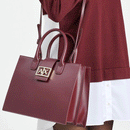 Borsa Donna a Mano ARMANI EXCHANGE colore Groove Misura Grande