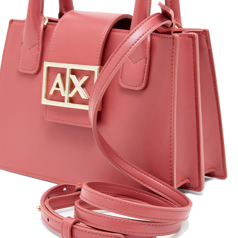 Borsa Donna a Mano Mini ARMANI EXCHANGE colore Hot Sauce