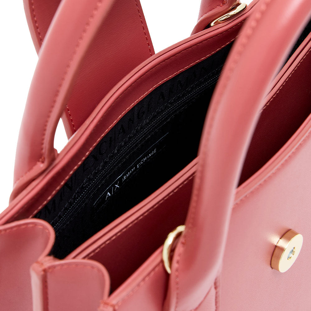 Borsa Donna a Mano Mini ARMANI EXCHANGE colore Hot Sauce
