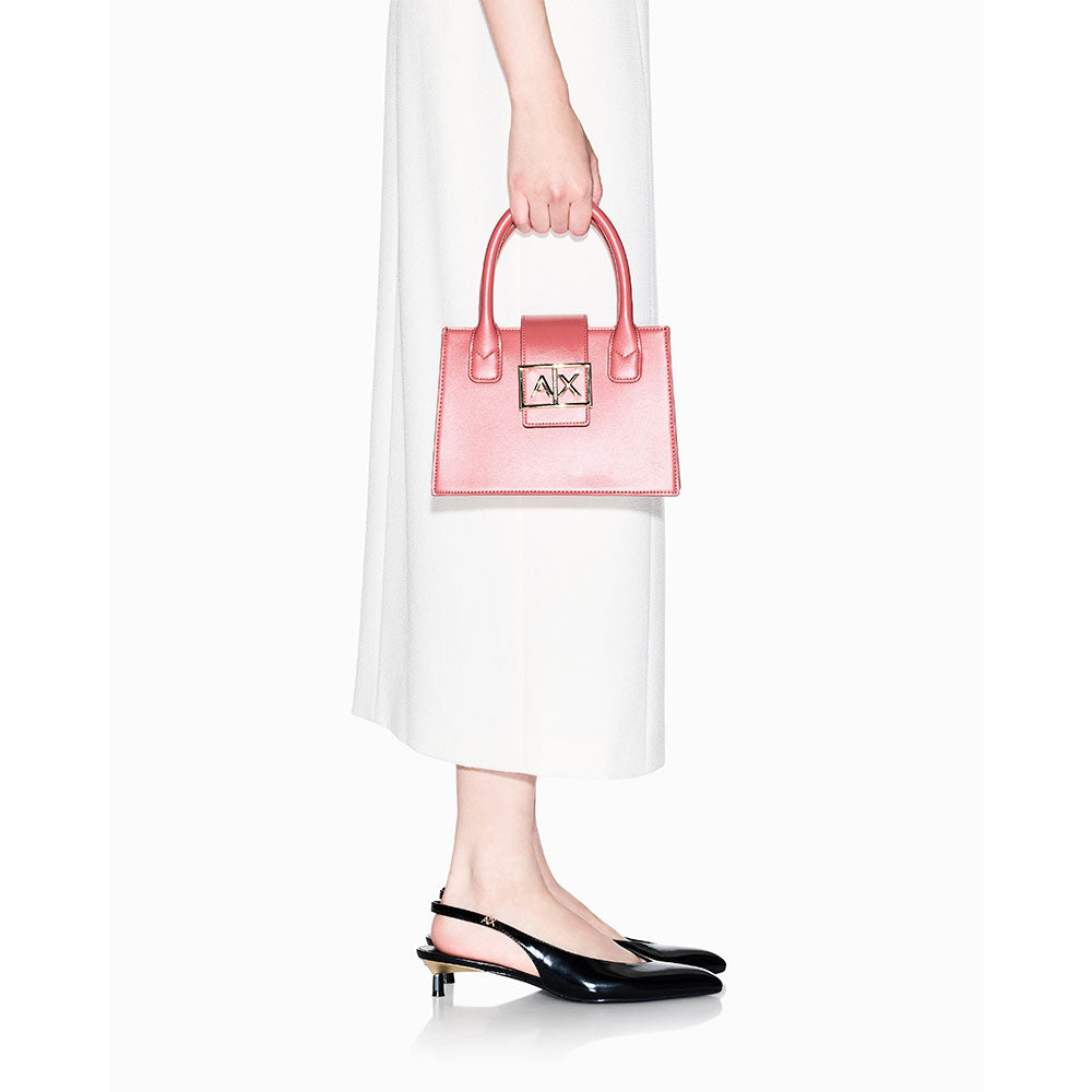 Borsa Donna a Mano Mini ARMANI EXCHANGE colore Hot Sauce