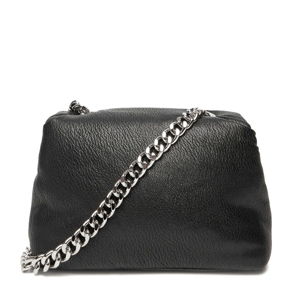 Women's Black Crossbody Bag ARMANI EXCHANGE Victoria with Flap Closure