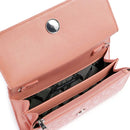 Mini Clutch Donna con Tracolla in Catena ARMANI EXCHANGE colore Petal Pop