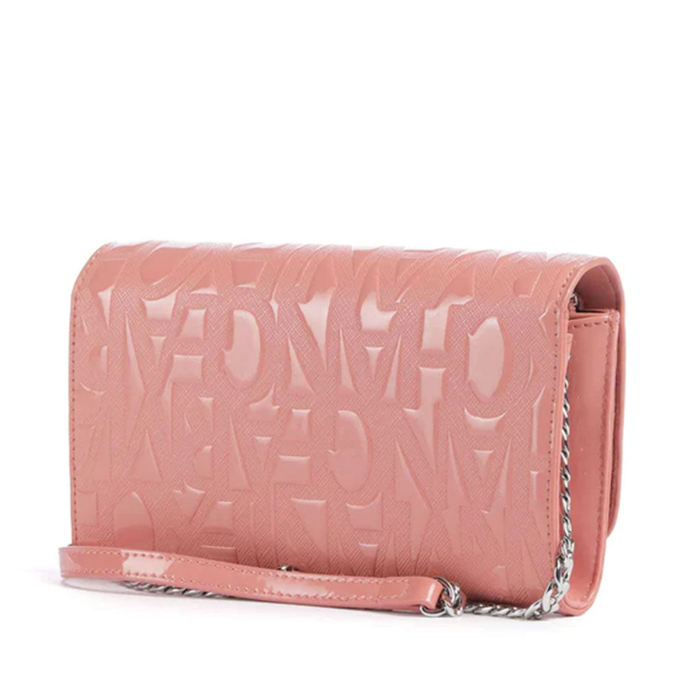 Mini Clutch Donna con Tracolla in Catena ARMANI EXCHANGE colore Petal Pop