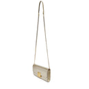 Mini Clutch Donna con Tracolla in Catena ARMANI EXCHANGE colore Oro Linea Amy