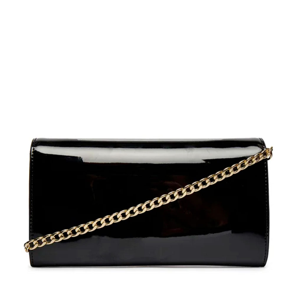 Mini Clutch Donna con Tracolla in Catena ARMANI EXCHANGE colore Nero Linea Amy