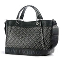Borsa Donna a Mano con Tracolla ARMANI EXCHANGE colore Nero - Nero Linea Wave