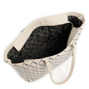 Women's Off White and Sand Shoulder Tote Bag ARMANI EXCHANGE