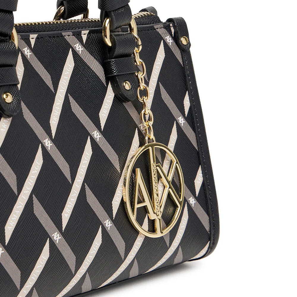 Borsa Donna a Mano Mini ARMANI EXCHANGE colore Black - Black