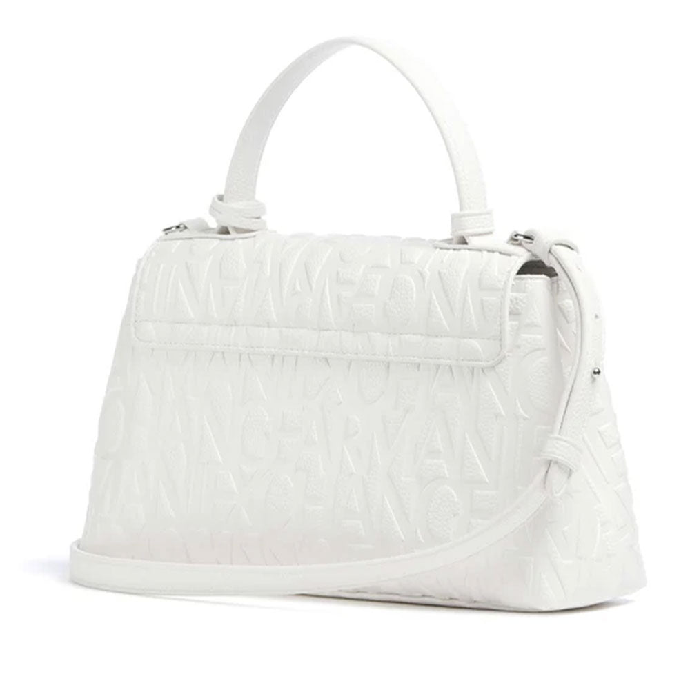 Borsa Donna a Mano con Tracolla ARMANI EXCHANGE colore Off White Linea Liz