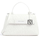 Borsa Donna a Mano con Tracolla ARMANI EXCHANGE colore Off White Linea Liz