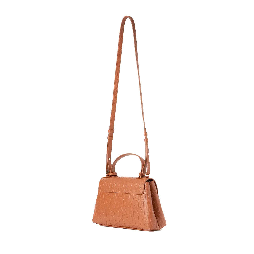 Borsa Donna a Mano con Tracolla ARMANI EXCHANGE colore Coconut Shell Linea Liz
