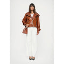 Borsa Donna a Mano con Tracolla ARMANI EXCHANGE colore Coconut Shell Linea Liz