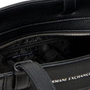 Women's Shoulder Shopper Bag ARMANI EXCHANGE in Black Liz Line