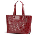 Damen-Shopper ARMANI EXCHANGE Modell Liz in Red Dahlia Glänzend