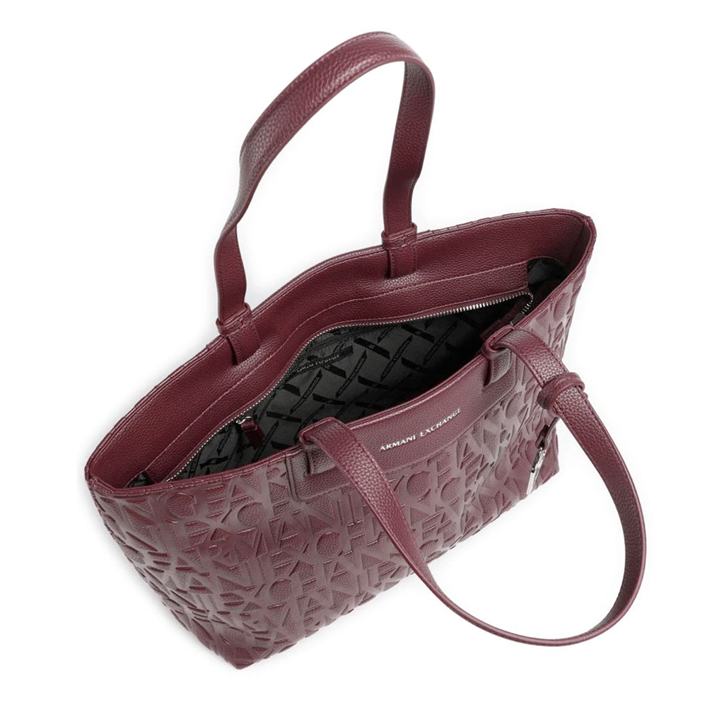 Women's Shoulder Shopper Bag ARMANI EXCHANGE in Groove, Liz Line