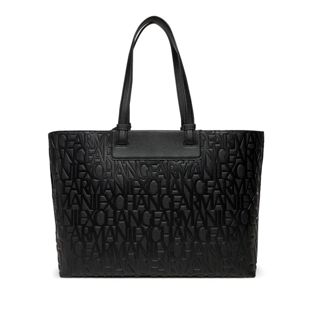Women's Large Shoulder Shopper Bag ARMANI EXCHANGE in Black, Liz Line