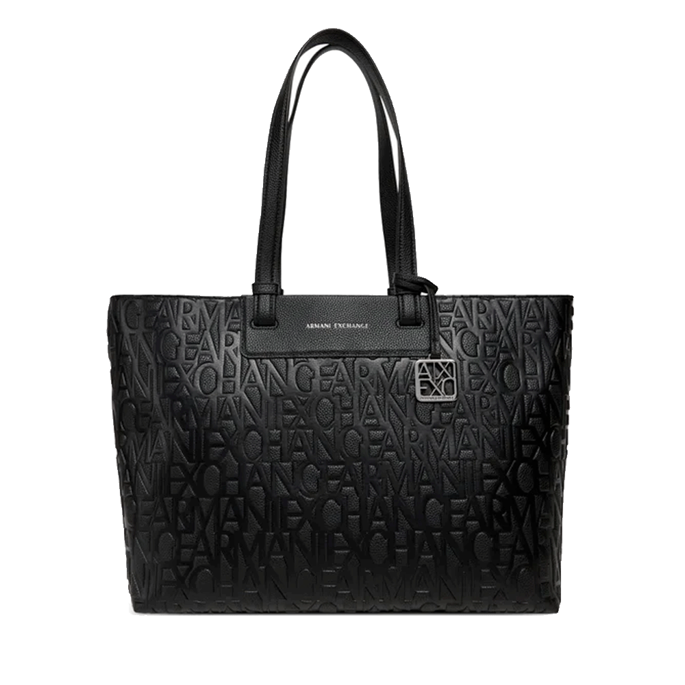 Borsa Donna Shopper a Spalla ARMANI EXCHANGE colore Nero Linea Liz Misura Grande