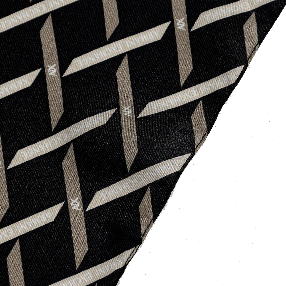 Foulard Donna 57 x 57 cm ARMANI EXCHANGE Colore Black Print
