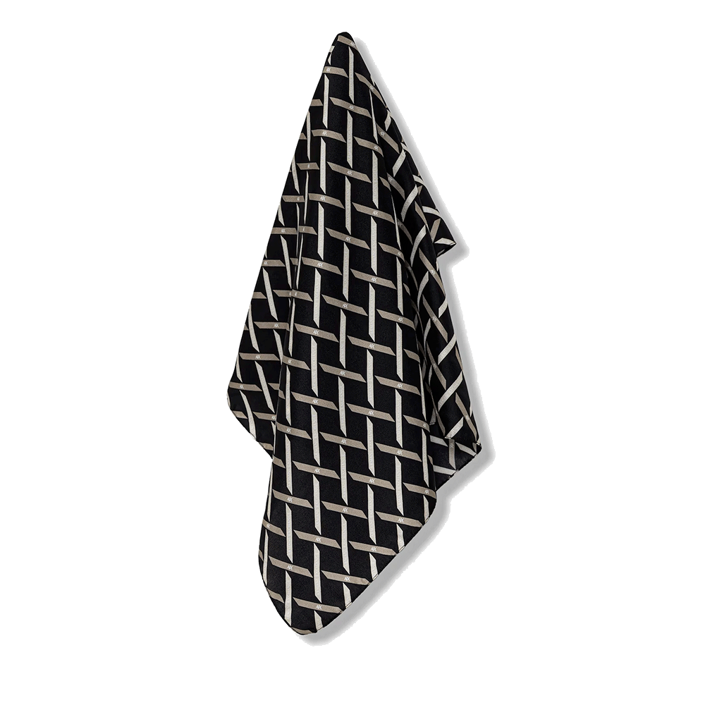 Foulard Donna 57 x 57 cm ARMANI EXCHANGE Colore Black Print