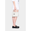 Borsa Donna a Mano con Tracolla ARMANI EXCHANGE colore Off White Linea Liz