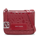 Borsa Donna a Tracolla ARMANI EXCHANGE colore Red Dahlia Lucido Linea Liz