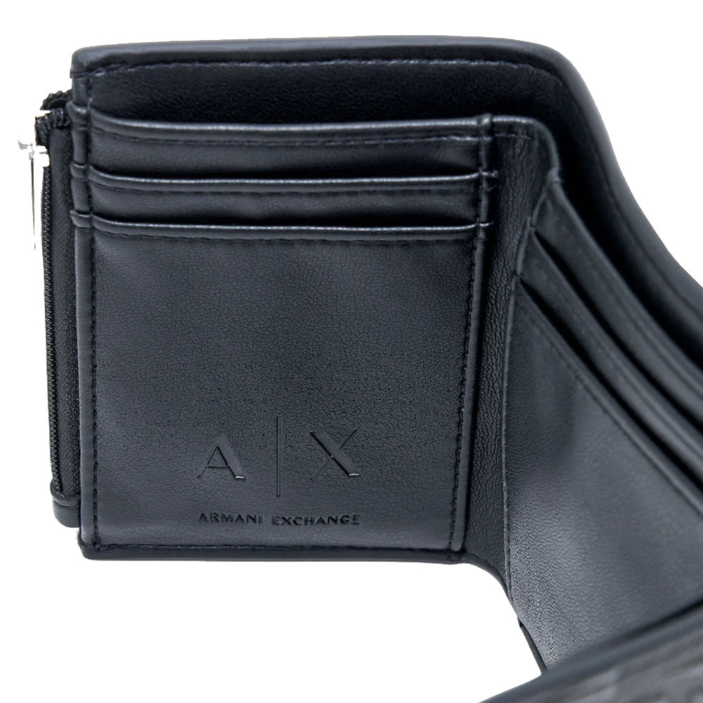 Kleine Damen-Geldbörse ARMANI EXCHANGE in Schwarz
