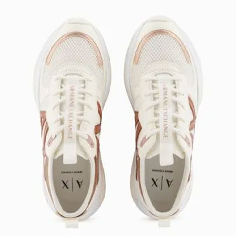 Scarpe Donna ARMANI EXCHANGE Sneakers Colore Off White - Rosè