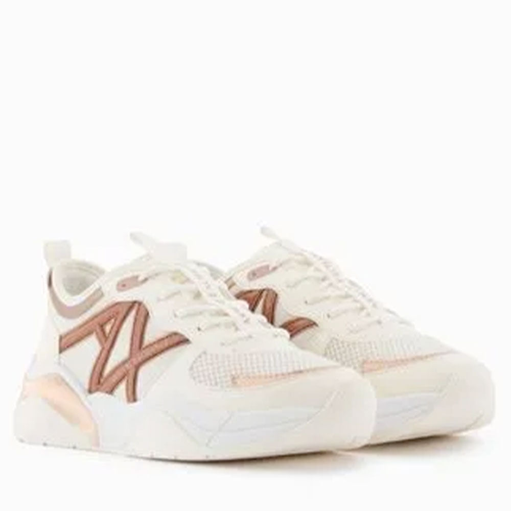 Scarpe Donna ARMANI EXCHANGE Sneakers Colore Off White - Rosè